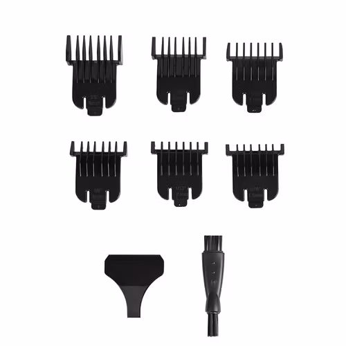 Skäggtrimmer & Hårklippare SOULIMA 25429 – Trådlös med 6 Kammar