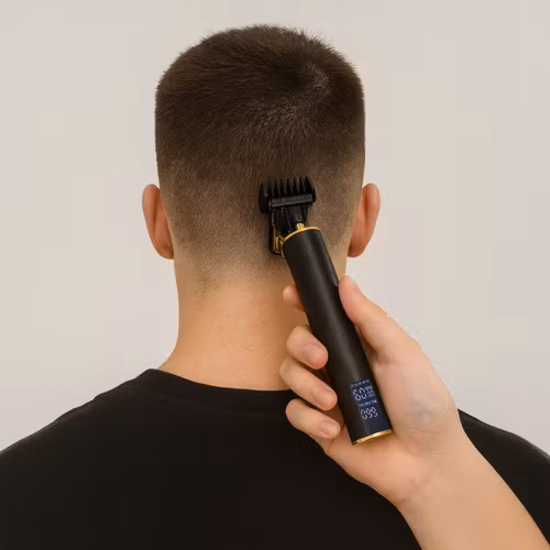 Skäggtrimmer & Hårklippare SOULIMA 25429 – Trådlös med 6 Kammar