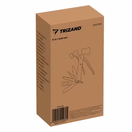 Multiverktyg 17-i-1 – Kompakt Taktiskt Verktyg för Camping & Överlevnad