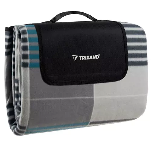 TRIZAND Strandfilt 200x200 cm – Vattentät Picknickfilt & Campingmatta