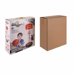 Basketkorg 170 cm – Justerbar Basketkorg för Barn med Boll & Pump