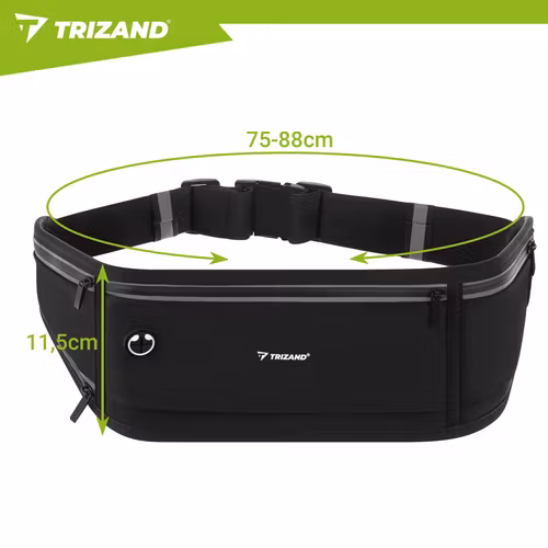 Löparbälte Midjeväska – Sportväska för Mobil & Träning - TRIZAND