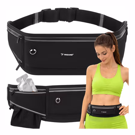 Löparbälte Midjeväska – Sportväska för Mobil & Träning - TRIZAND