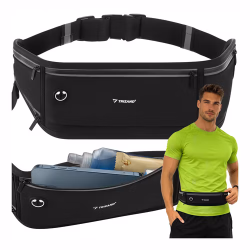 Löparbälte Midjeväska – Sportväska för Mobil & Träning - TRIZAND
