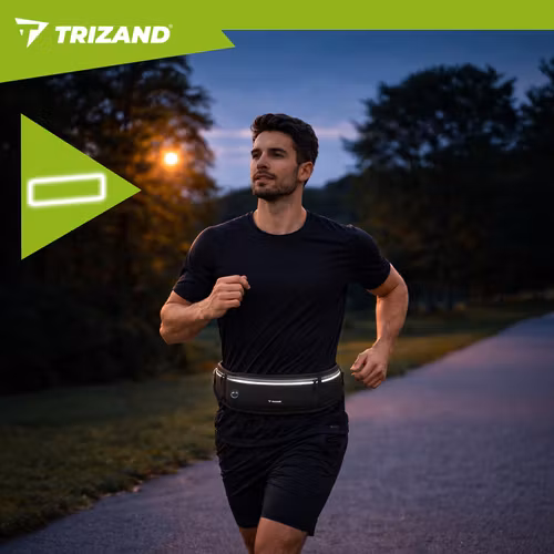 Löparbälte Midjeväska – Sportväska för Mobil & Träning - TRIZAND