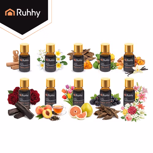 Doftolja Set 10x10 ml – Aromoljor för Diffusor & Aromaterapi