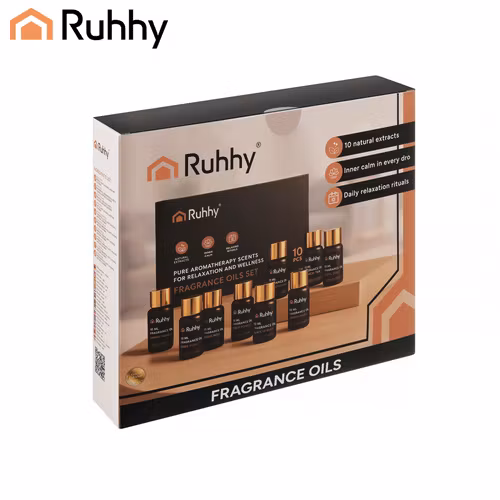Doftolja Set 10x10 ml – Aromoljor för Diffusor & Aromaterapi