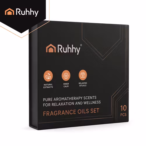 Doftolja Set 10x10 ml – Aromoljor för Diffusor & Aromaterapi