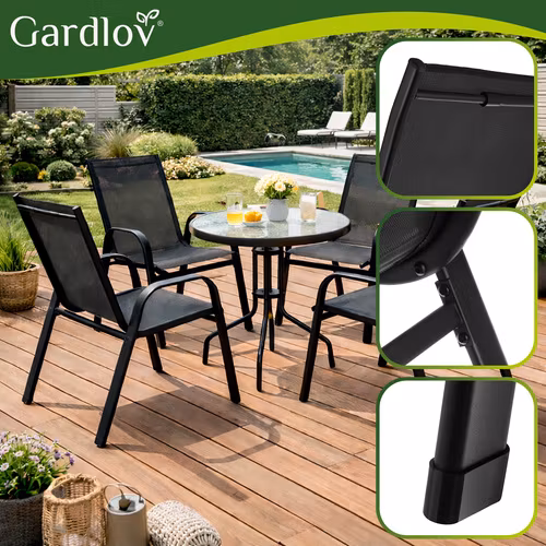 Trädgårdsstolsset – 4 delar Gardlov