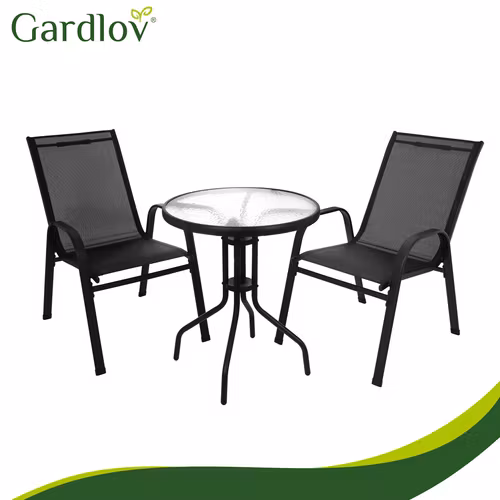 Balkongmöbelset – Bord + 2 stolar Gardlov
