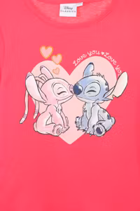Disney Lilo and Stitch Love barn långärmad t-shirt, topp 3 - 8 år / 98 - 128 cm
