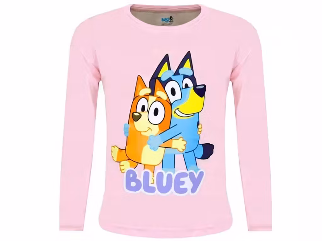 2 st. Bluey Hug barntröja, topp 2 - 6 år / 92 - 116 cm