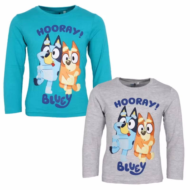 2 st. Bluey Hug barntröja, topp 2 - 6 år / 92 - 116 cm