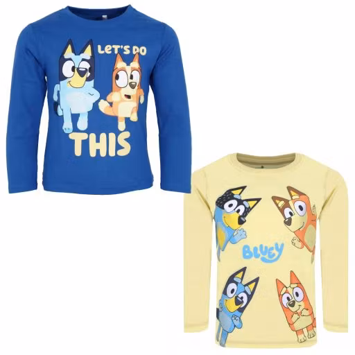 Bluey Hug barntröja, topp 2 st. / 2 - 6 år / 92 - 116 cm