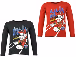 2 st - Paw Patrol barn långärmad t-shirt, topp 98-128 cm