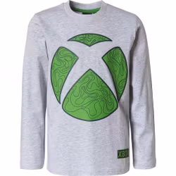 2 st - Xbox barn långärmad t-shirt, topp 6-12 år