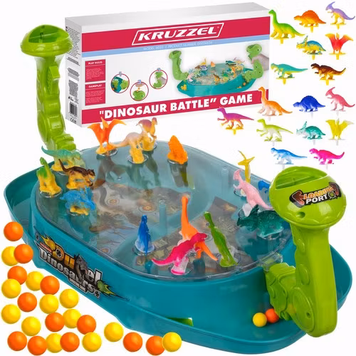 Dinosauriespel för barn – Arkadspel 2 spelare utan batteri