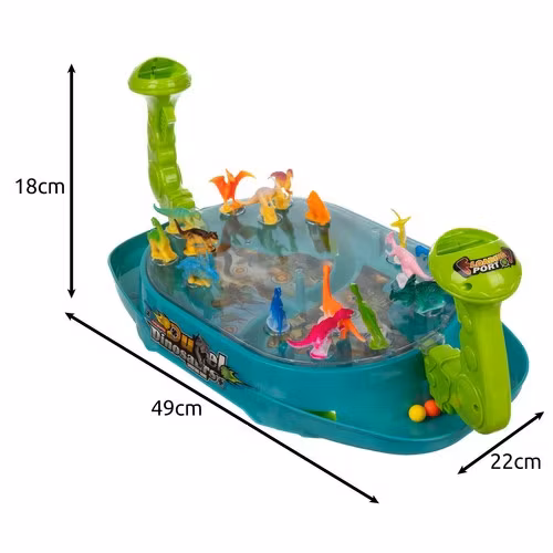 Dinosauriespel för barn – Arkadspel 2 spelare utan batteri