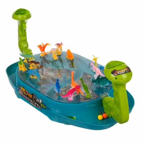 Dinosauriespel för barn – Arkadspel 2 spelare utan batteri