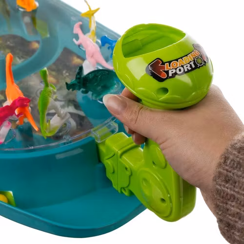 Dinosauriespel för barn – Arkadspel 2 spelare utan batteri