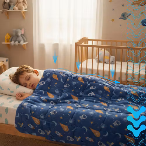 Tyngdtäcke Barn 4 kg 100x150 cm – Sensoriskt Täcke Isomedix