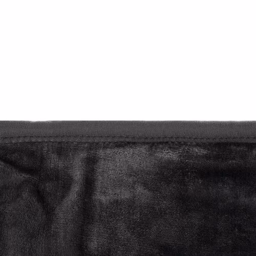 Mjuk och varm filt 160 × 200 cm – Grå