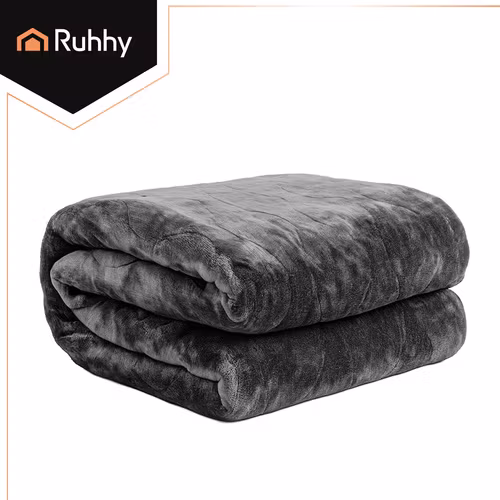 Elektrisk filt 180 × 130 cm – RUHHY värmefilt med 6 lägen