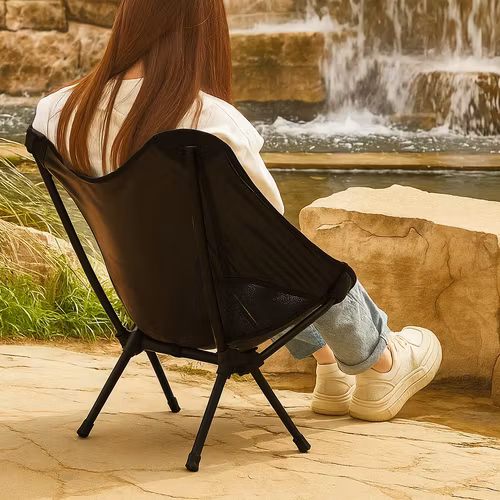 Hopfällbar Campingstol Lätt & Stark – Strand/Fiske Stol Trizand