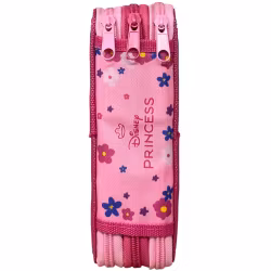 Disney Princess Pennfodral Fyllt 3 Lager – Rosa Skolfodral