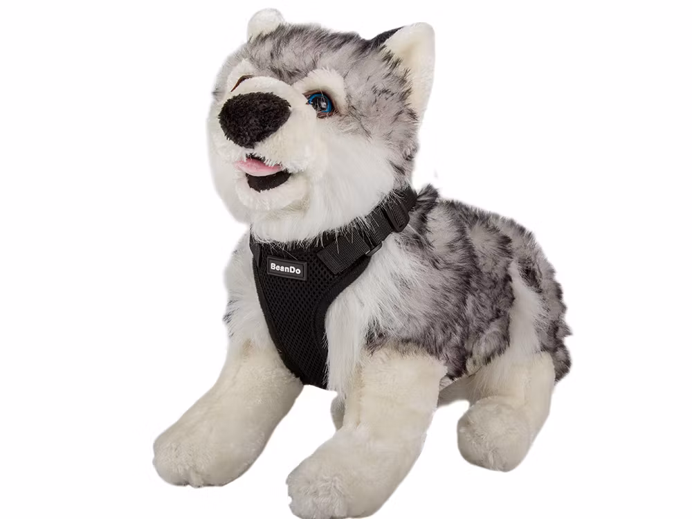 Hundsele XL Svart Tryckfri – Justerbar Sele med Koppel