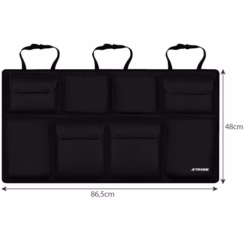 Bagageorganisatör Bil XTROBB – Ryggstödsförvaring 8 Fickor