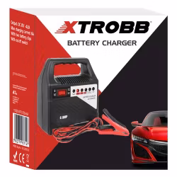 Batteriladdare 6V 12V 6A XTROBB – Kompakt & Effektiv