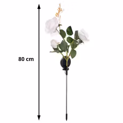 Solcells lampa rosor LED – Trädgårdsbelysning GARDLOV