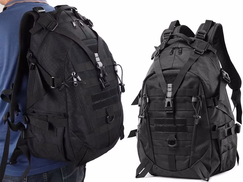 TAKTISK MILITÄR RYGGSÄCK MILITÄR ÖVERLEVNAD VANDRING TREKKING 30L