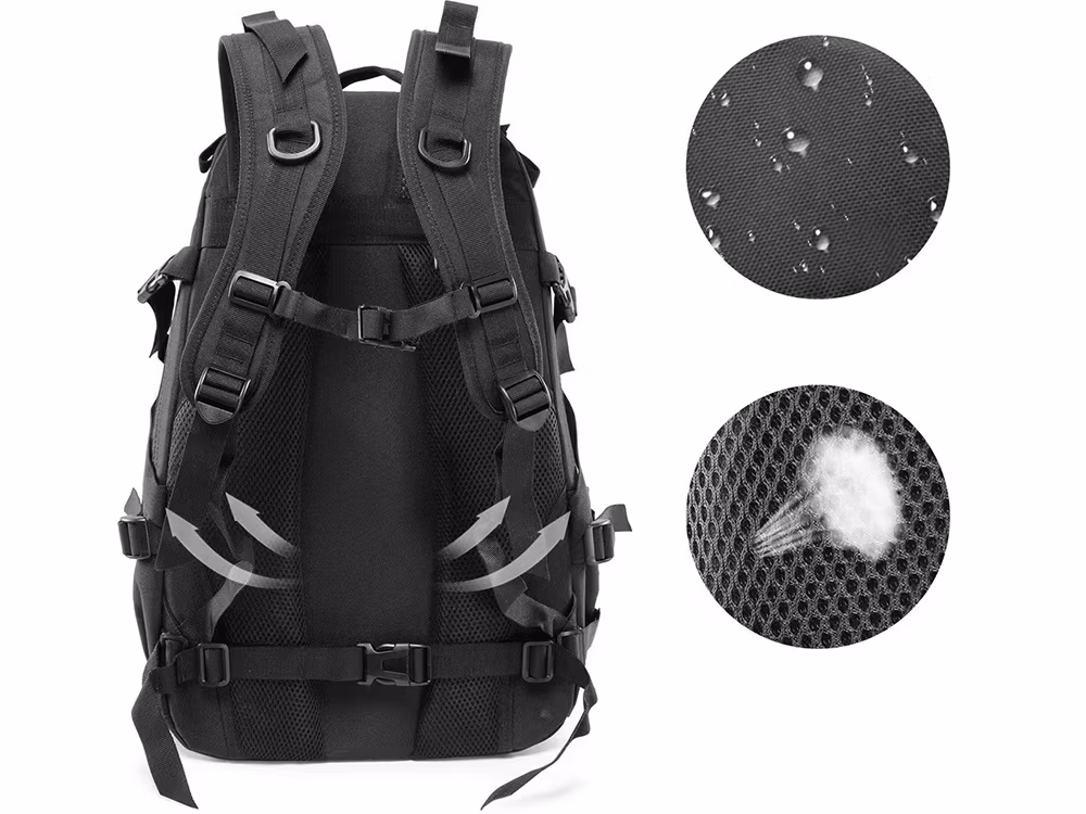 TAKTISK MILITÄR RYGGSÄCK MILITÄR ÖVERLEVNAD VANDRING TREKKING 30L