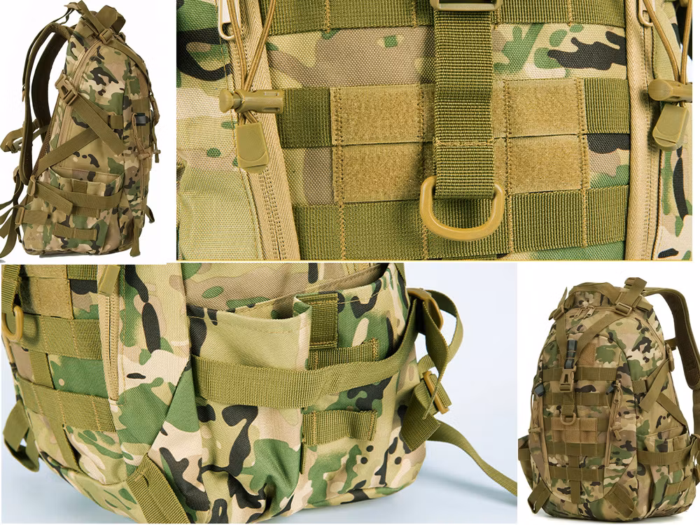 Taktisk militärryggsäck för militär överlevnad, vandring, trekking, 30l