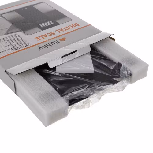 Analytisk badrumsvåg 225 kg smart elektronisk med LCD, BMI-mätning i 10 profiler