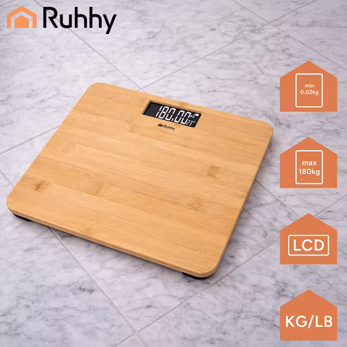 BADRUMSVÅG UPP TILL 180 kg - BAMBU-