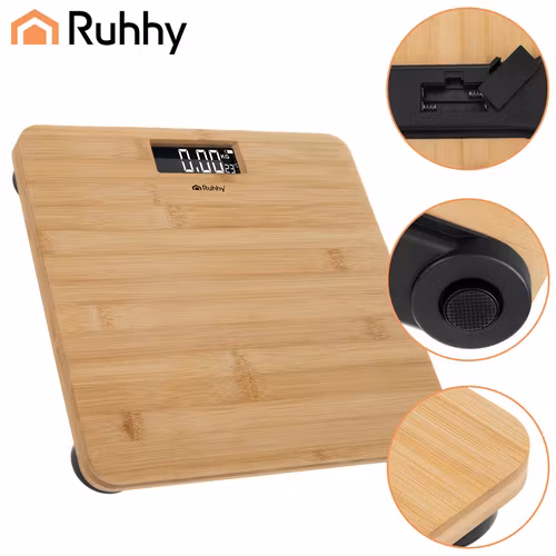 BADRUMSVÅG UPP TILL 180 kg - BAMBU-