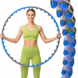 Hula Hoop 110 cm för Viktminskning – Massagering med 80 Piggar