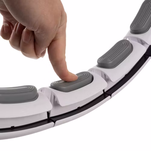 Smart Hula Hoop med Räknare & Vikt – Justerbar 75–109 cm