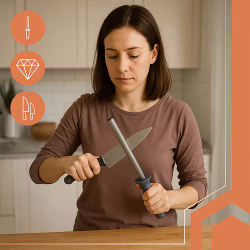 Diamantbrynstål (Musak) – snabb och exakt knivslipning