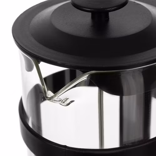 Kaffebryggare & Tebryggare Ruhhy 1L – Presskanna i Glas