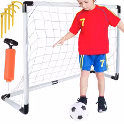 Fotbollsmål för Barn Set – Mål, Boll & Pump (120 cm)