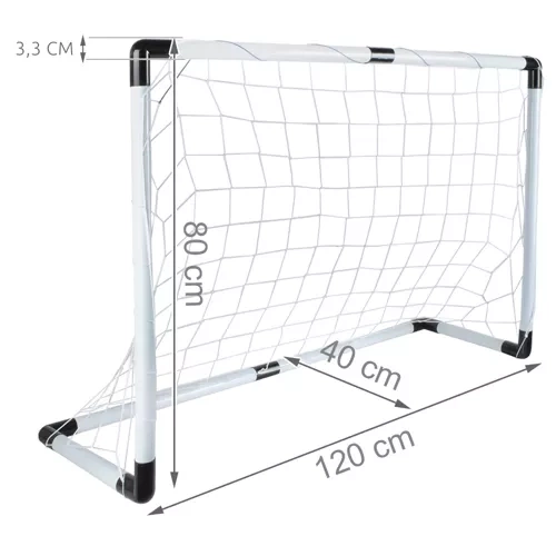 Fotbollsmål för Barn Set – Mål, Boll & Pump (120 cm)
