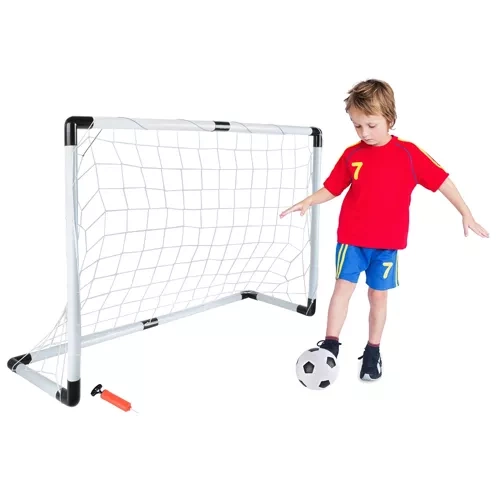 Fotbollsmål för Barn Set – Mål, Boll & Pump (120 cm)