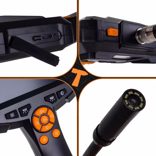 Endoskopkamera 5m BIGSTREN – Trådlös Full HD med Display