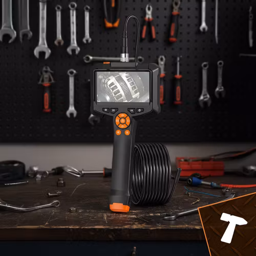 Endoskopkamera 5m BIGSTREN – Trådlös Full HD med Display