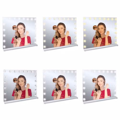 Soulima LED Sminkspegel Hollywood 58 cm – Dimbar Belysning