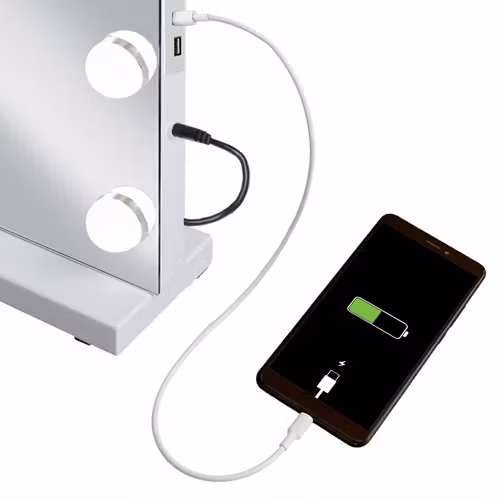 Soulima LED Sminkspegel Hollywood 58 cm – Dimbar Belysning